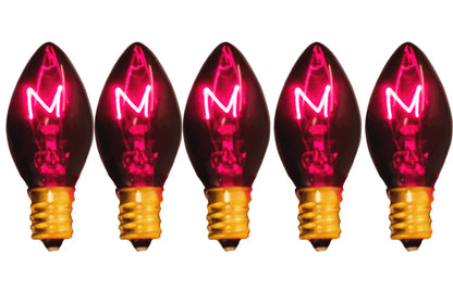 PURPLE MAGNETIC STRING LIGHTS