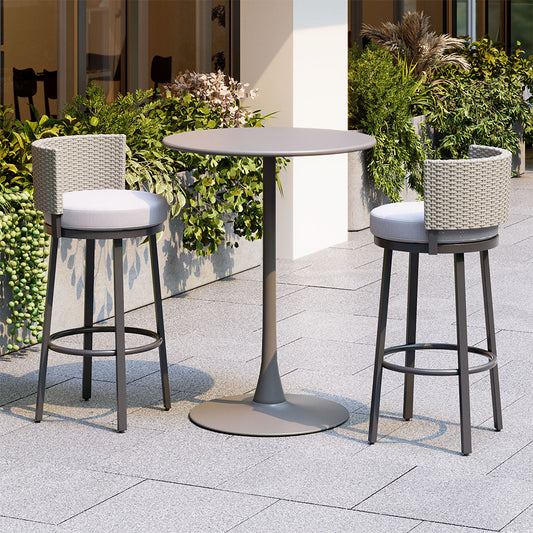 SOLEIL BAR TABLE TAUPE