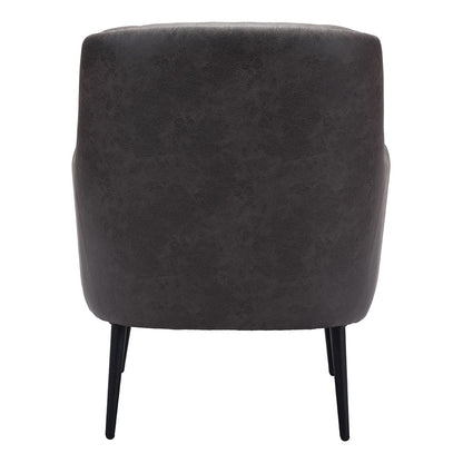 TASMANIA ACCENT CHAIR  VINTAGE BLACK