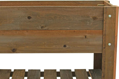 RAISED BED PLANTER BOX ON CASTERS