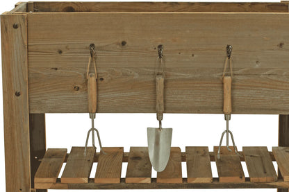 RAISED BED PLANTER BOX ON CASTERS