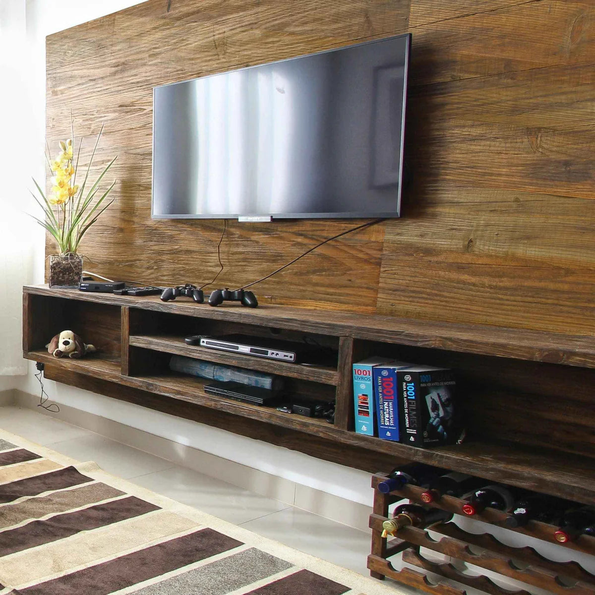 RECLAIMED REDWOOD WALL PANELS