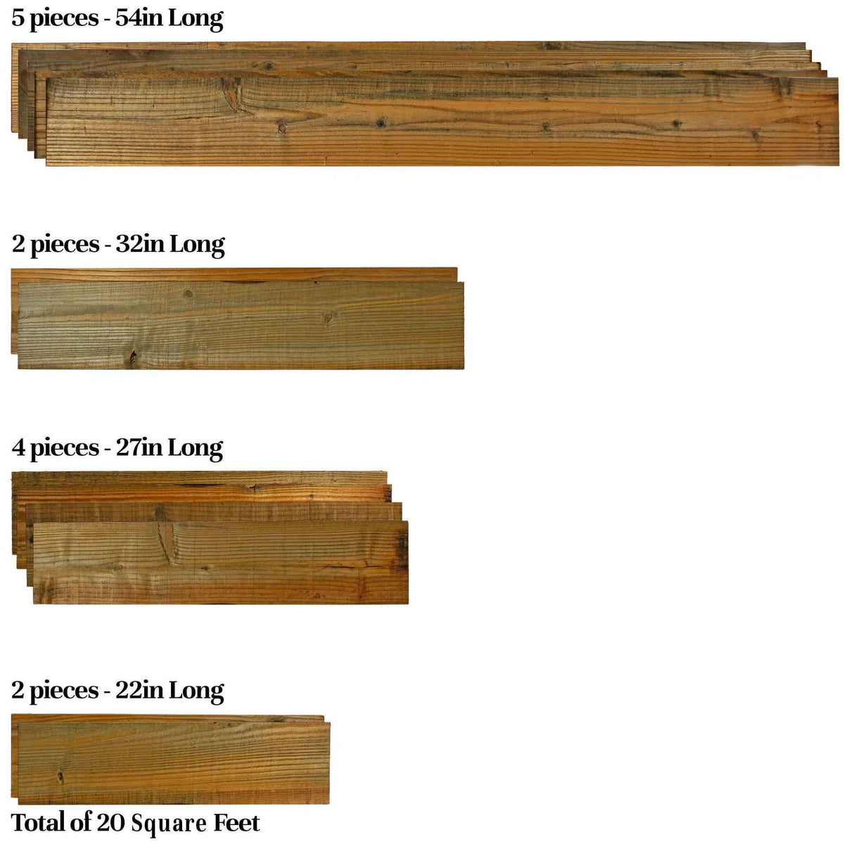 RECLAIMED REDWOOD WALL PANELS