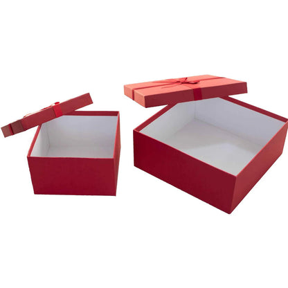 RED CHRISTMAS GIFT BOXES