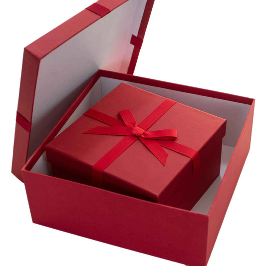 RED CHRISTMAS GIFT BOXES