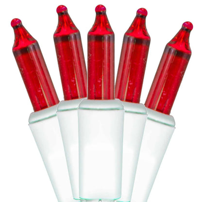 RED MINI CHRISTMAS LIGHTS