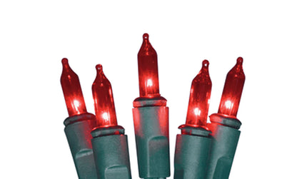 RED MINI CHRISTMAS LIGHTS