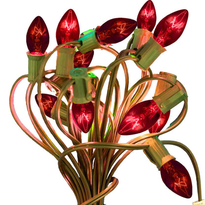 RED OUTDOOR STRING LIGHTS