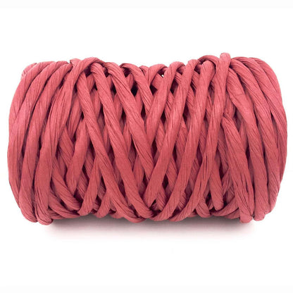 RED RAFFIA PAPER TWINE