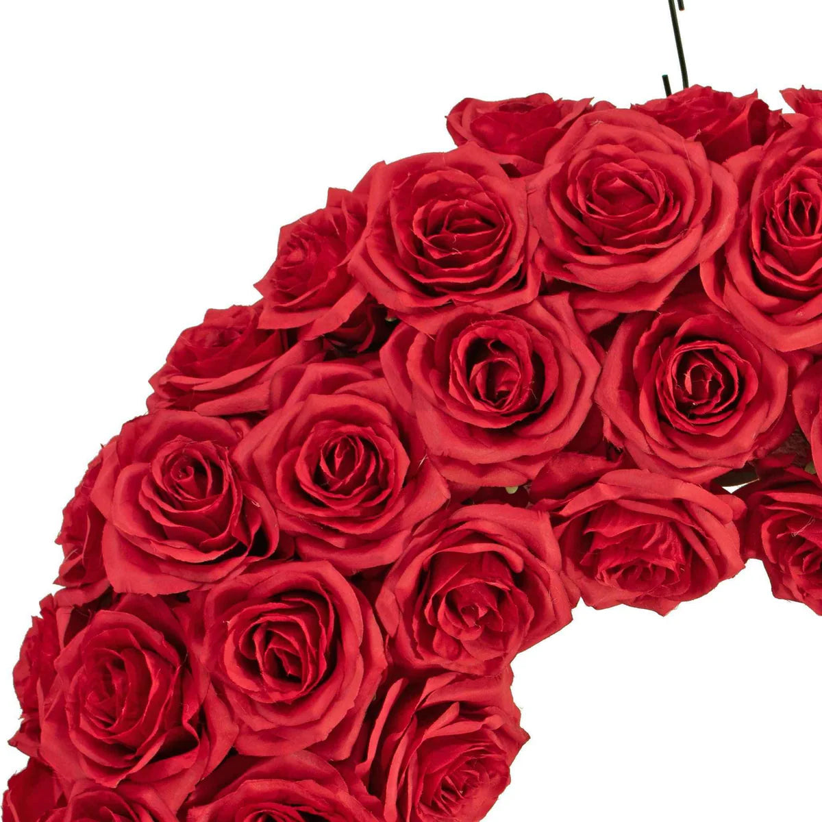 RED ROSE WREATH