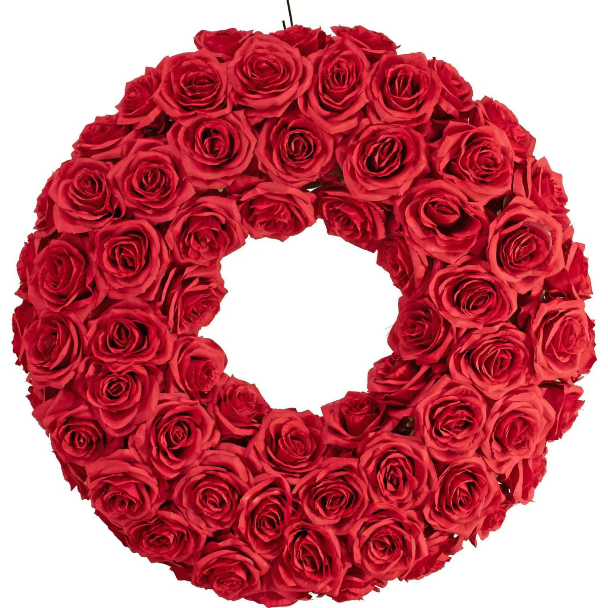 RED ROSE WREATH