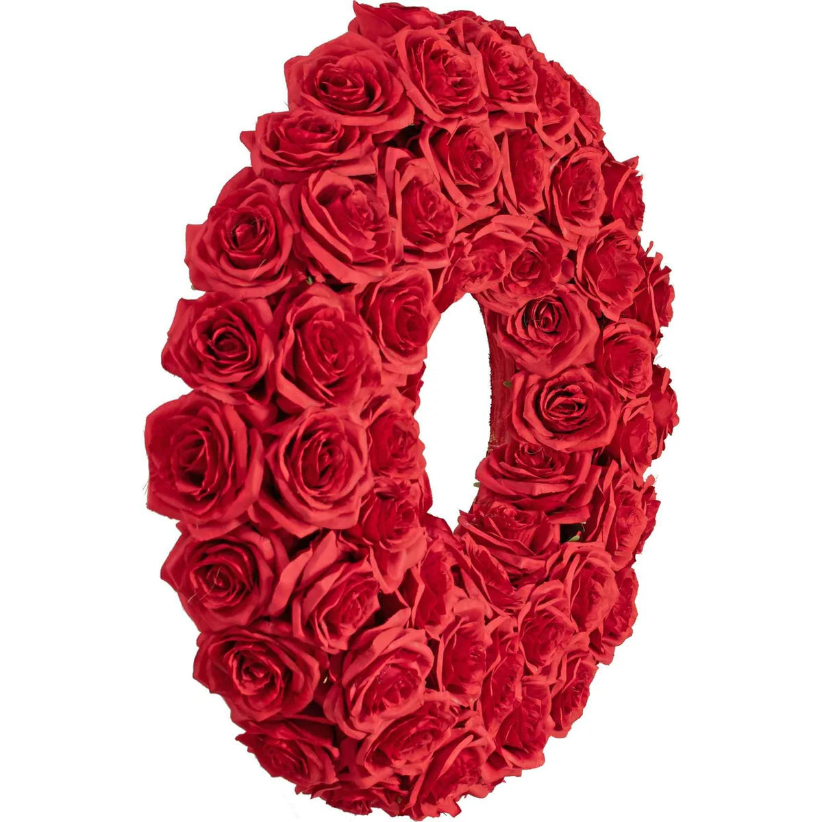 RED ROSE WREATH