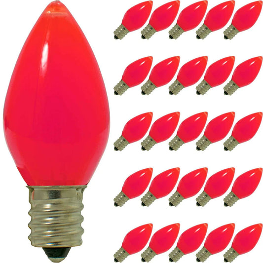 RED SOLID LED LIGHT BULBS