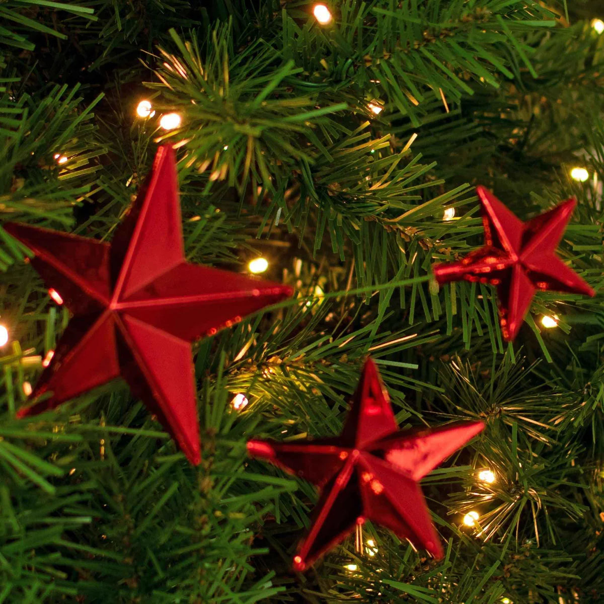 RED STAR PICK ORNAMENTS