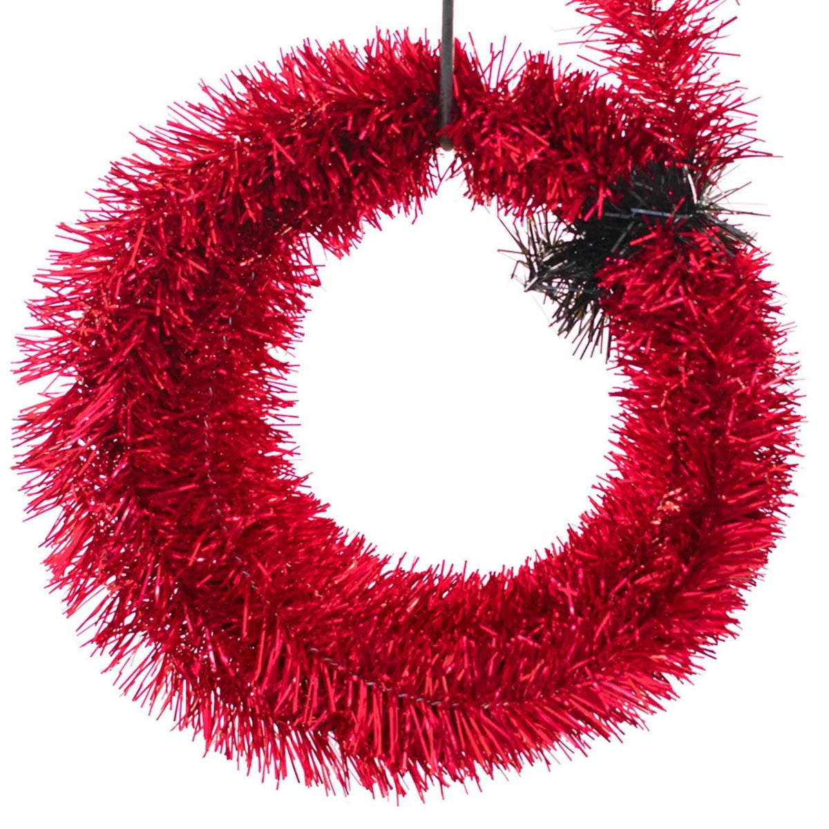 RED TINSEL GARLAND