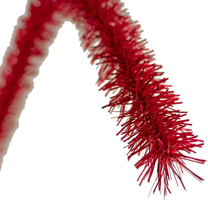 RED TINSEL GARLAND