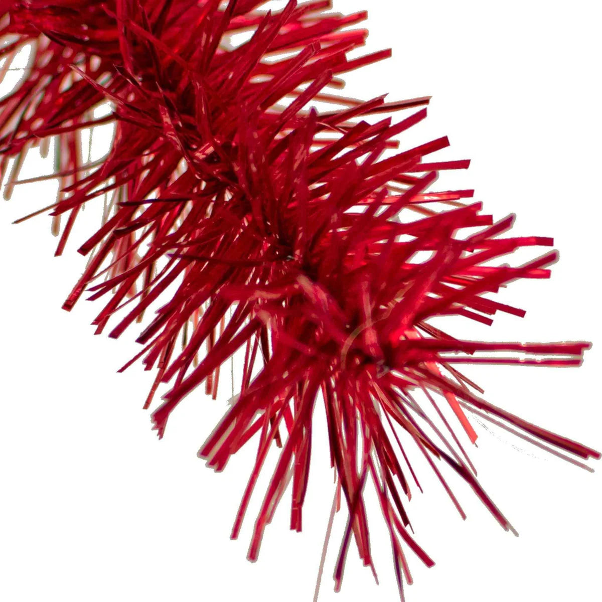 RED TINSEL GARLAND