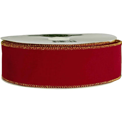 RED VELVET CHRISTMAS RIBBON