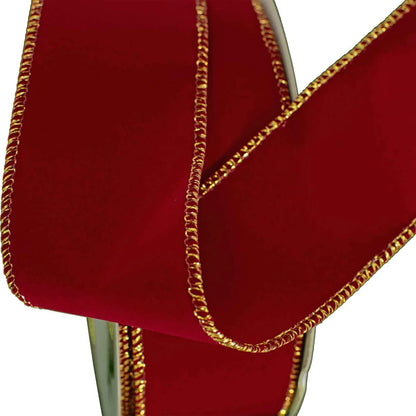 RED VELVET CHRISTMAS RIBBON