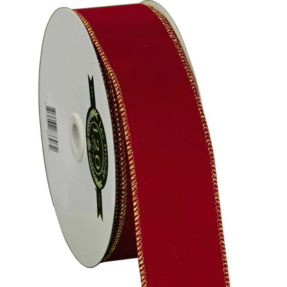 RED VELVET CHRISTMAS RIBBON