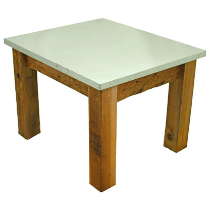 REDWOOD PATIO END TABLE
