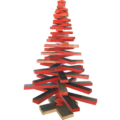 REDWOOD SLAT CHRISTMAS TREE