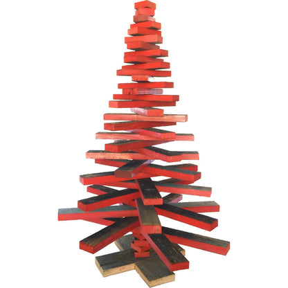 REDWOOD SLAT CHRISTMAS TREE