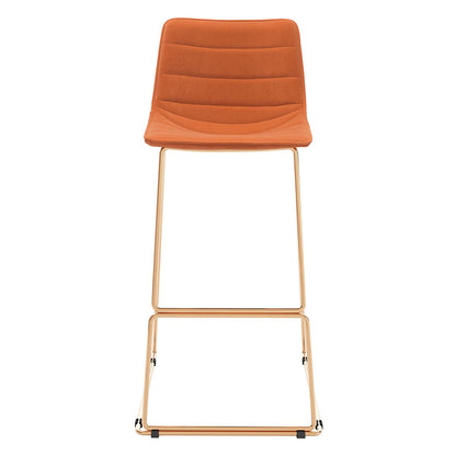 ADELE BARSTOOL ORANGE & GOLD