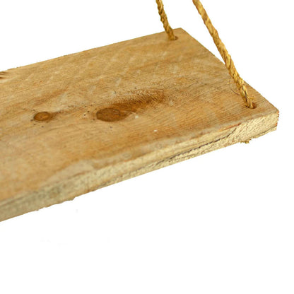 ROPE HANGING WOOD SHELF