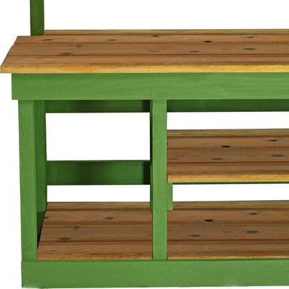 RUSTIC GARDENING WORKBENCH