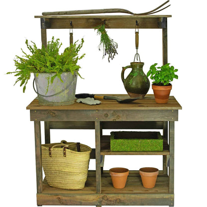 RUSTIC GARDENING WORKBENCH