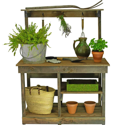 RUSTIC GARDENING WORKBENCH