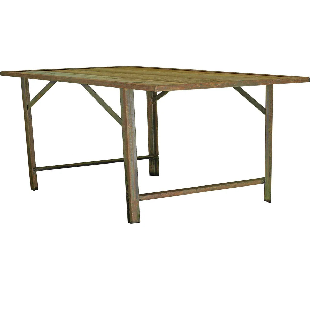 RUSTIC OUTDOOR WORK BENCH