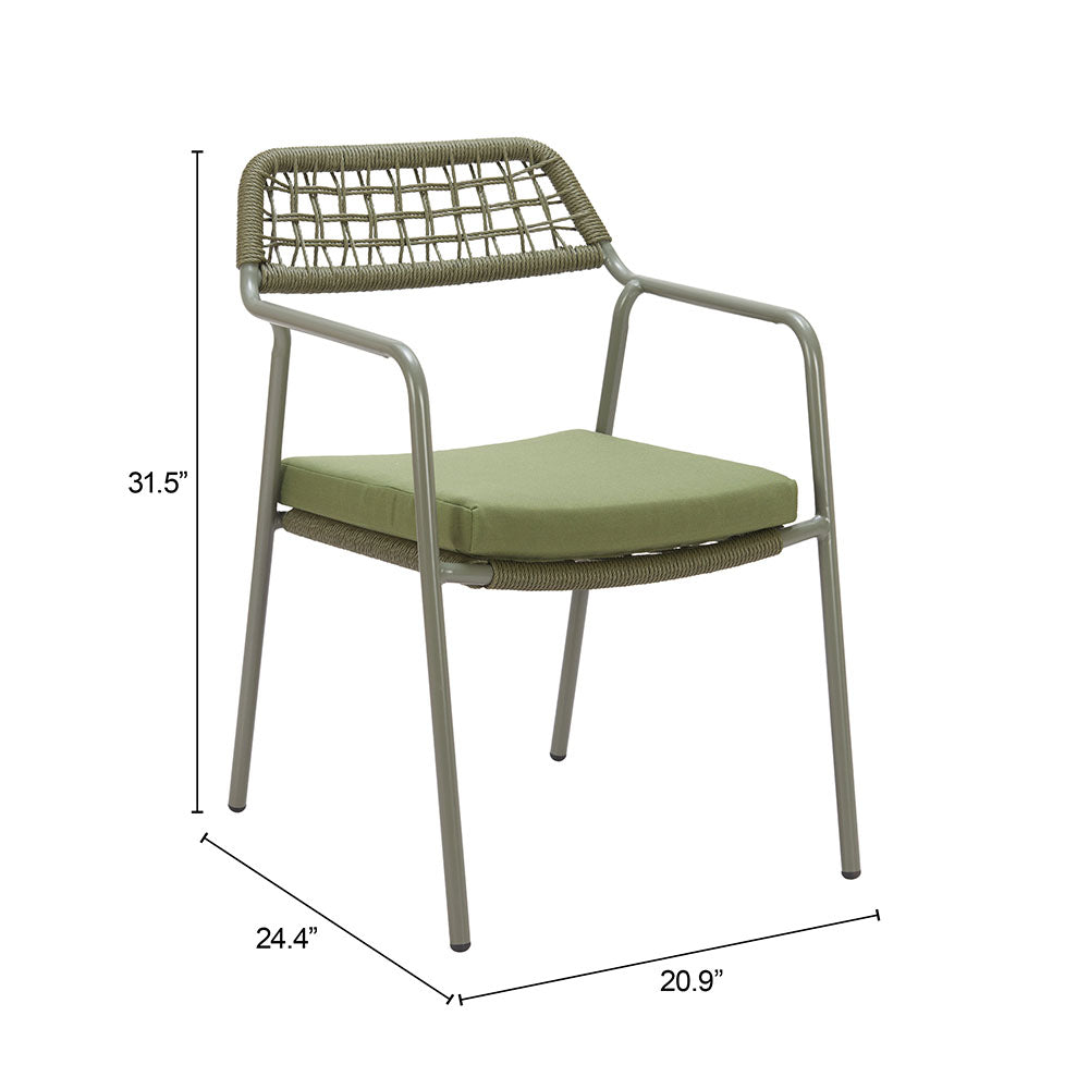 RIO DINING CHAIR GREEN