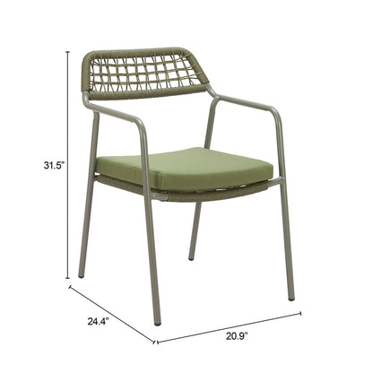 RIO DINING CHAIR GREEN