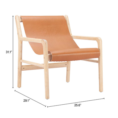 DOEK ACCENT CHAIR TAN