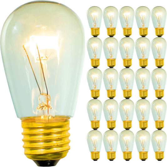 S14 EDISON LIGHT BULBS