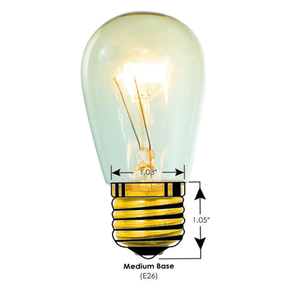 S14 EDISON LIGHT BULBS