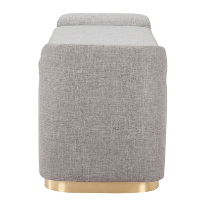 DOBO STORAGE BENCH GRAY