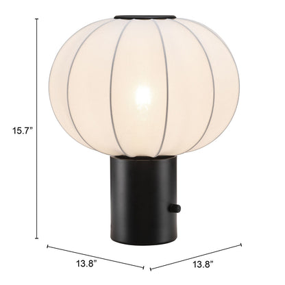 WISTERIA TABLE LAMP WHITE