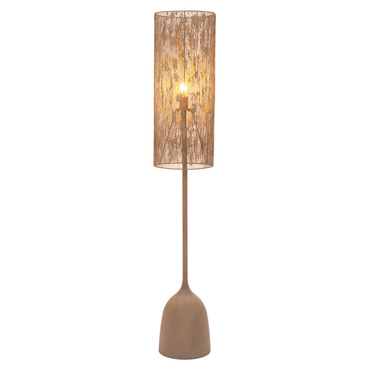 BUFF FLOOR LAMP TAUPE