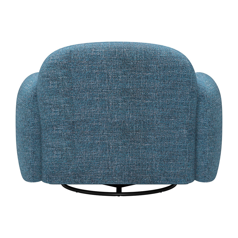 CLEO SWIVEL CHAIR BLUE