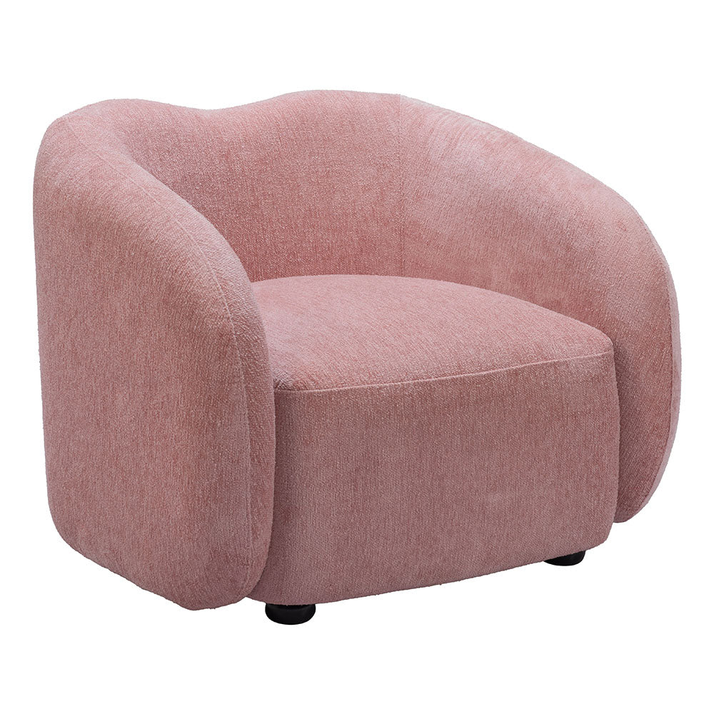 TALLIN ACCENT CHAIR MAUVE PINK
