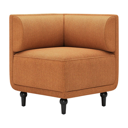 MALBEN CORNER CHAIR BROWN