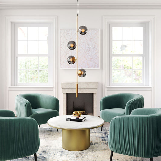 ZATARA CEILING LAMP BRASS