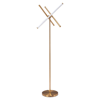 GARZA FLOOR LAMP BRASS