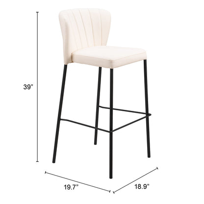 LINZ BARSTOOL CREAM