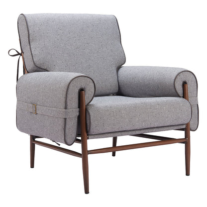 KLEM ACCENT CHAIR GRAY