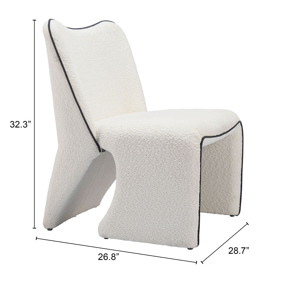 NOVO ACCENT CHAIR IVORY