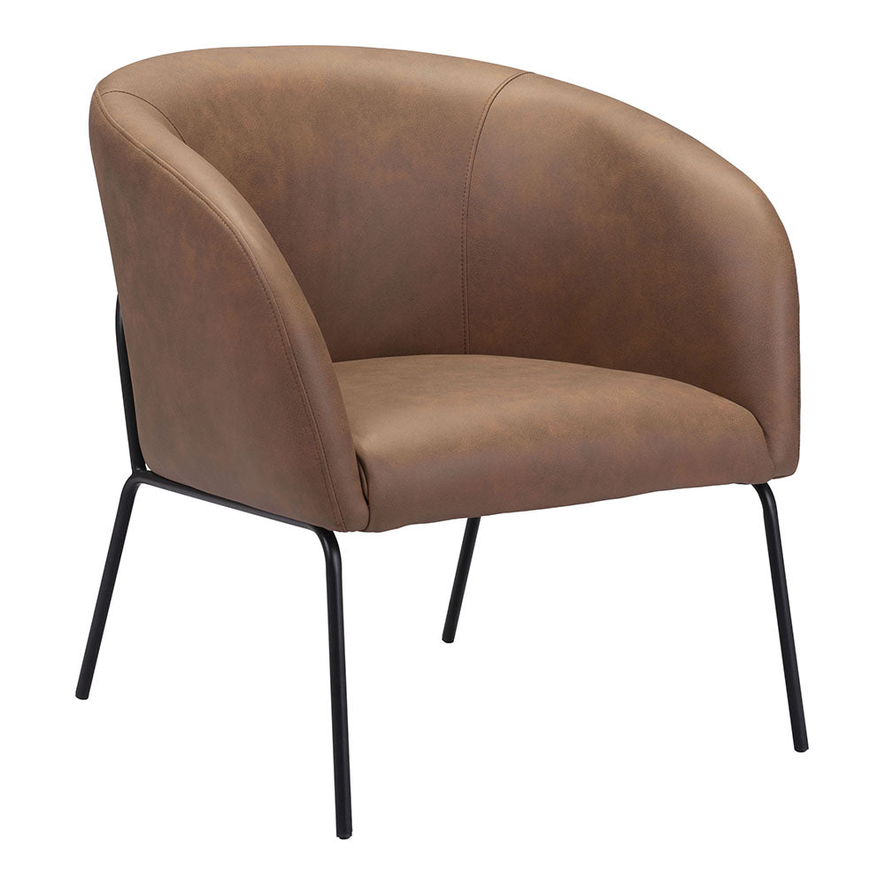 QUINTEN ACCENT CHAIR VINTAGE BROWN